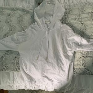 Lululemon white pullover hoodie